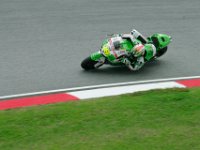 Saturday 12 October 2013 - Qualifying day  Alvaro Bautista Spain, satellite Honda. There were four factory Hondas and four factory Yamahas on the 2013 grid.  These were the only bikes with a reasonable chance of taking wins or podiums as the four factory Ducatis were totally uncompetetive. : Sepang