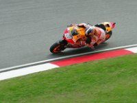 Saturday 12 October 2013 - Qualifying day  Dani Pedrosa Spain, factory Honda. He is the best rider never to win a championship; most of his years have been spoiled by injury or freakishly-talented competitors like Rossi, Lorenzo, Stoner and now Marquez. : Sepang