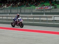 Saturday 12 October 2013 - Qualifying day  Q1 is a fifteen minute timed session. Randy De Puniet exits. : Sepang