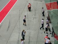 Saturday 12 October 2013 - Qualifying day  Pedrosa now gets the signal to proceed  . . . : Sepang