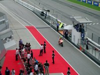 Saturday 12 October 2013 - Qualifying day  Iannone bypasses the pits having qualified in tenth, fourth row of the grid : Sepang