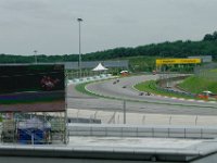 Sunday 13 October 2013 - Race day  The 20 minute Moto2 warmup started at 11:10. Then, at 11:40 the 20 minute MotoGP warmup session started. This is the first lap. : Sepang