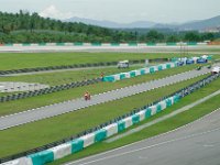 Sunday 13 October 2013 - Race day  Marquez leads Crutchlow and Rossi back to the pits at the end of the session. : Sepang