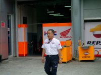 Sunday 13 October 2013 - Race day  Nakamoto left the Honda F1 team in 2008 and retured to HRC. He is now the team principal of the Repsol Honda MotoGP team : Sepang