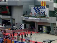 Sunday 13 October 2013 - Race day  Spraying champagne. : Sepang