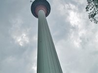 Thursday 10 October 2013  It is a short walk, seriously uphill, to the Menara KL Tower. It is used for telecommunications, TV and radio. The tower also acts as the Islamic falak observatory to observe the crescent moon which marks the beginning of Muslim month of Ramadhan. The tower is the highest viewpoint in Kuala Lumpur that is open to the public. : Sepang