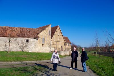 Tuesday 08 December 2015  - Bad Windsheim & Rothenberg with Claus, Gisela & Wolfram