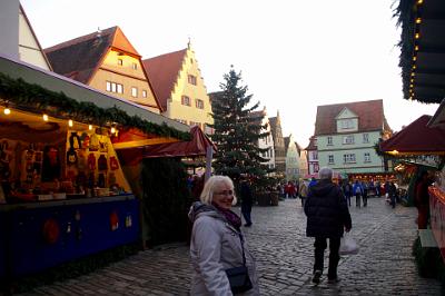 Tuesday 08 December 2015  - Bad Windsheim & Rothenberg with Claus, Gisela & Wolfram