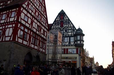 Tuesday 08 December 2015  - Bad Windsheim & Rothenberg with Claus, Gisela & Wolfram