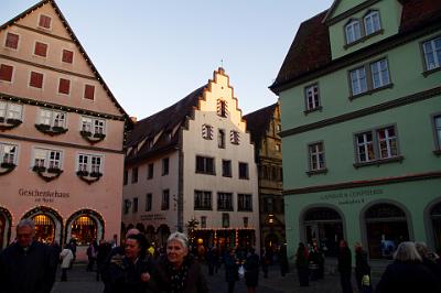 Tuesday 08 December 2015  - Bad Windsheim & Rothenberg with Claus, Gisela & Wolfram