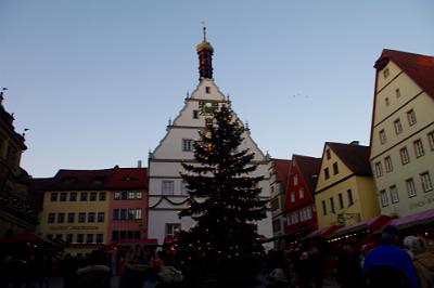 Tuesday 08 December 2015  - Bad Windsheim & Rothenberg with Claus, Gisela & Wolfram