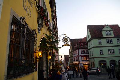 Tuesday 08 December 2015  - Bad Windsheim & Rothenberg with Claus, Gisela & Wolfram