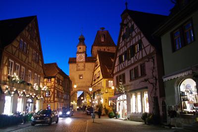 Tuesday 08 December 2015  - Bad Windsheim & Rothenberg with Claus, Gisela & Wolfram