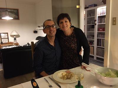 Wednesday 25 November 2015  - To Colmar, Alsace France Rachel & Jean Paul - wonderful Alsacians & gracious hosts