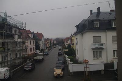 Thursday 26 November 2015  - Colmar, Alsace France> The view from Allison's bedroom, my room for my stay in Colmar