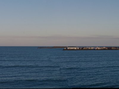 Day 1 - 40th Anniversary trip to NZ  It seems like a long drive time wise but we get to our B&B at 6:00PM. It’s very nice and breakfast is included. The B&B is on Caroline Bay opposite the Timaru Port facilities.