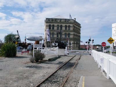 Day 2 - 40th Anniversary trip to NZ  On Sundays, the society operates a steam train that runs between Harbourside and a terminus at Oamaru harbour. The terminus is close to the Little Blue Penguin colony.