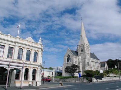 Day 2 - 40th Anniversary trip to NZ  Oamaru has a population of  13,650 and is the second largest city in Otago behind Dunedin.