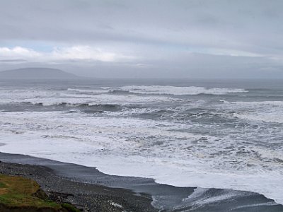 Day 4 - 40th Anniversary trip to NZ  The raging seas are awe-inspiring.  I love it.