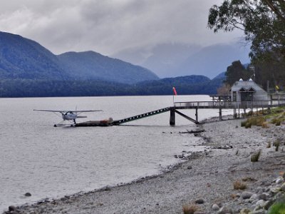 Day 4 - 40th Anniversary trip to NZ  Another 20 kms north brings us to our destination, the brilliant little town of Te Anau.  Lake Te Anau is the biggest lake in Fiordland and our motel is right opposite.