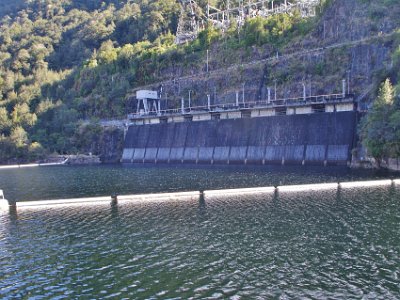 Day 5 - 40th Anniversary trip to NZ  This is the inlet to the power station. It is the largest hydroelectric power station in NZ and the second largest power station in NZ.