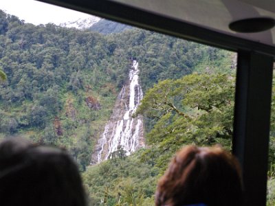 Day 5 - 40th Anniversary trip to NZ   It is steep down the other side, a slope of 1 in 5 according to our driver.