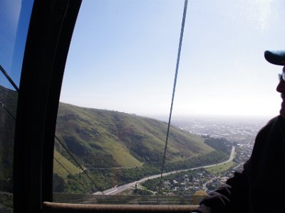 Day 7 - 40th Anniversary trip to NZ  The gondola ride.  Me.