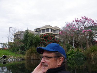 Day 8 - 40th Anniversary trip to NZ -  Punting on the Avon   The ride costs $NZ28 and lasts about ½ hour.  It's not the sort of thing that I'd rush to do again, but it was fun.