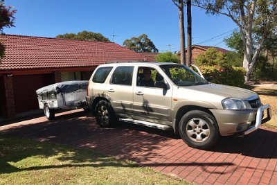 Thursday 19-10-2017 The trip there  We're ready to go and I'm really looking forward to the trip.   What a wonderful country Australia is.  The south coast of NSW is undeveloped compared with northern NSW, the scenery is superb and pretty much the same as it was when the British invaded.