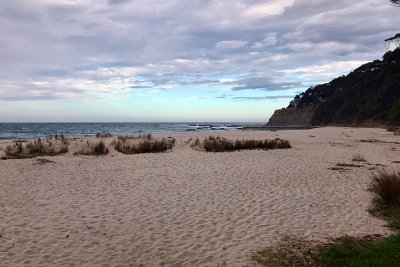 Thursday 19-10-2017 At Depot Beach  Perhaps this was a bay at which they left supplies at one time.