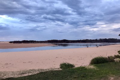 Thursday 19-10-2017 At Depot Beach  We drive around to the Durras North beach.  This area is reasonably intact and has wild kangaroos as well.