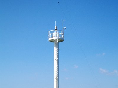 PENT2785-1     MONDAY Lookout Point  There is a lighthouse on the point; a far cry from those of the past.