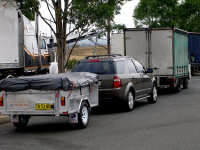 PENT2632-1     SATURDAY Travel to Hobart Beach  We leave home at 07:15 and stop  for coffee at the Partridge VC Rest Area on the M31 at Menangle 93 kms later.