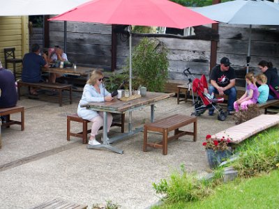 PENT2636-1     SATURDAY  Lunch at the Cheese Factory in Bodalla  Jenni has a new iPhone X, which cost a stupid amount of money, that she wanted so that she can take better quality photographs in China.  This trip is to be a learning experience so that she can go through her learning curve here before she gets to China.