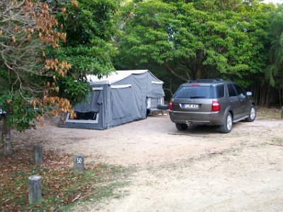 PENT2649-1     SATURDAY Arrive at Hobart Beach  But, there it is. Completely assembled and ready for occupation.