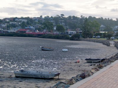 TEL 1841-1     SATURDAY Into Merimbula  This bay is called Boggy Creek. Seems appropriate.