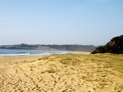 SUNDAY MORNING  Tura Beach  It's only 1.5 kms to the south but the sand is very soft and fluffy