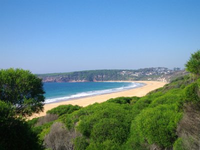 TUESDAY North Tura Beach  Looking to the south we can see Tura Beach that we visited on Sunday.