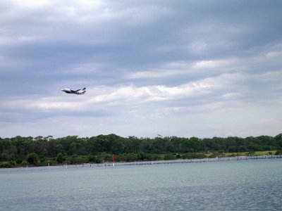 TUESDAY The Merimbula Boardwalk  The small Merimbula airport is on the other side of the lake.