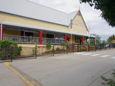 TUESDAY The Bega cheese factory  This is the original cheese factory building from 1890. It is now the home of the Bega Cheese Heritage Centre.