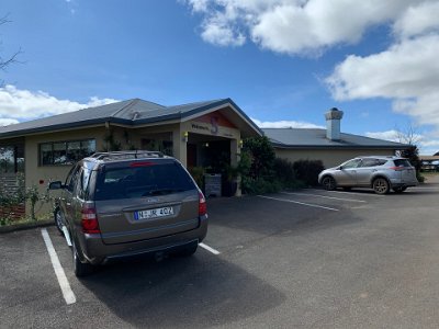 It's Sunday morning and I go into Atherton village to get some breakfast; nothing open except McDonald's and starvers can't be choosers. Our first stop is Gallo Chocolate and Cheese.