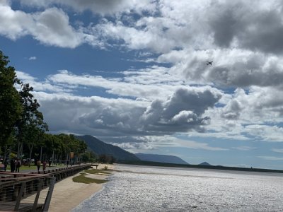 The Esplanade was the first to be surveyed in Cairns in October 1876. It was named Troughton Esplanade after the Travelling Superintendent of the Australian Steam Navigation Company, Captain Fred Troughton.