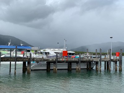 Ferries to Green Island and Fitzroy Island leave from here as do dozens of tourist boats.