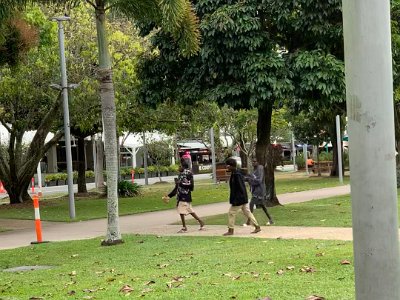 More aboriginal girls.  This is odd for me, I know in Sydney it is polite to refer to native Australians as Koori but I have no idea if the same term applies in FNQ.