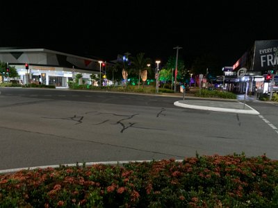 The are many places open but everyone seems to have forgotten Covid spacing for now and it's too crowded for us. We cross Sheldos Street to other corner and wonder if Frydays does a good fish 'n chips.