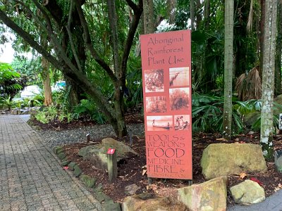 There is a section devoted how Australian native peoples used plants for a variety of needs.