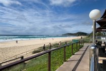 That's Coolangatta in the distance and NSW is just on the other side of it.