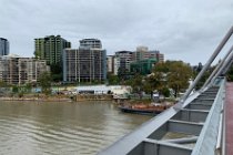 The bridge does not carry any motorised traffic.