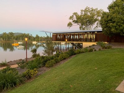 This is the Boathouse Restaurant but it is currently closed because of Covid-19.