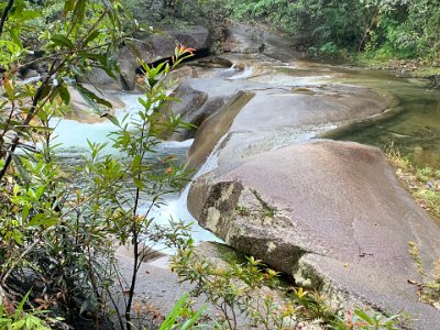 Enjoying this area, The Boulders, is one of the highlights of our 5600Km trip. Even the sounds created by the rapids is intoxicating.